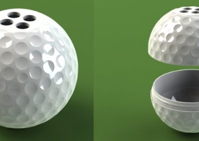 Golfball airfreshener